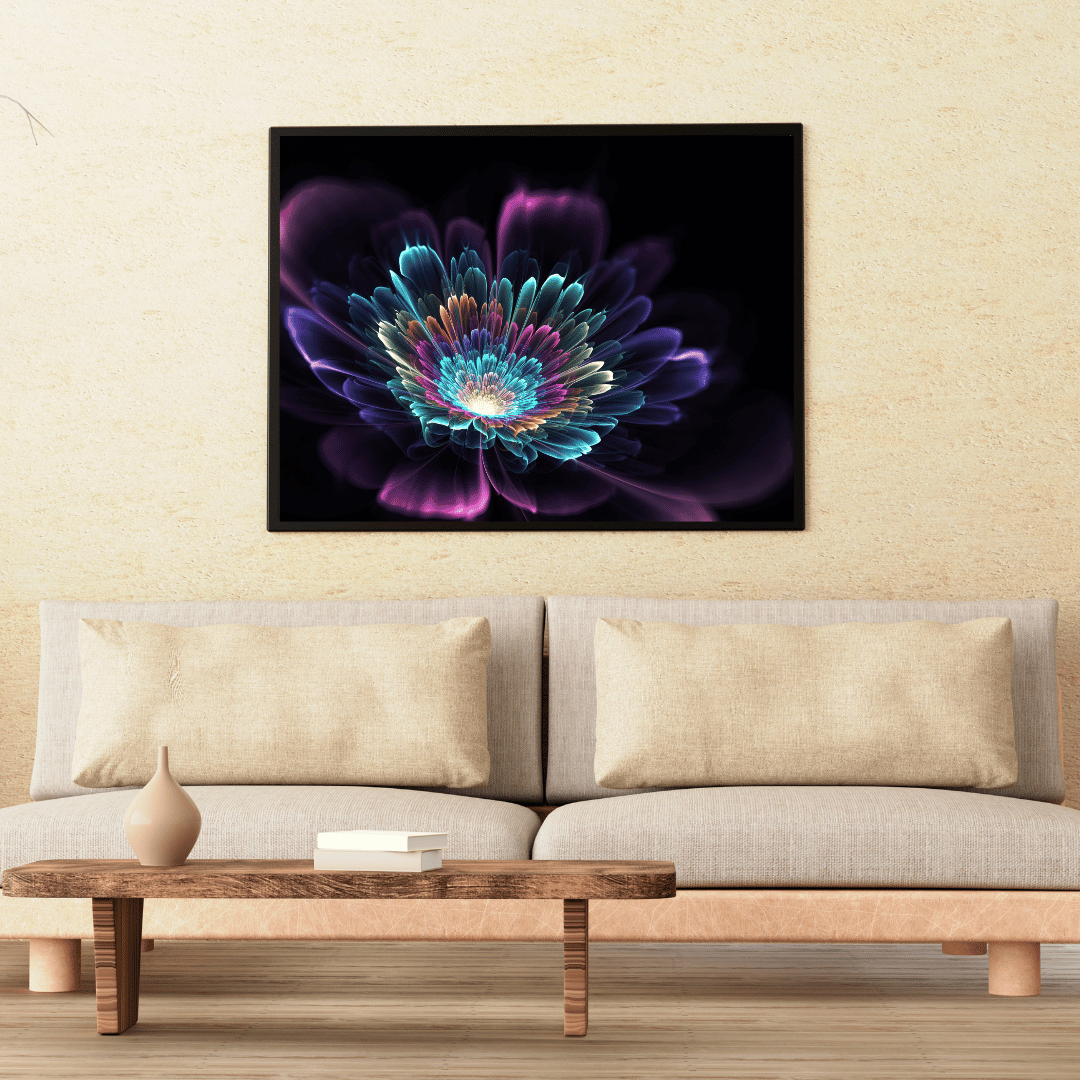 Luminous Bloom Spectrum HD Acrylic Photo Print