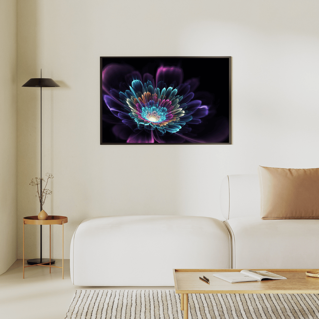 Luminous Bloom Spectrum HD Acrylic Photo Print
