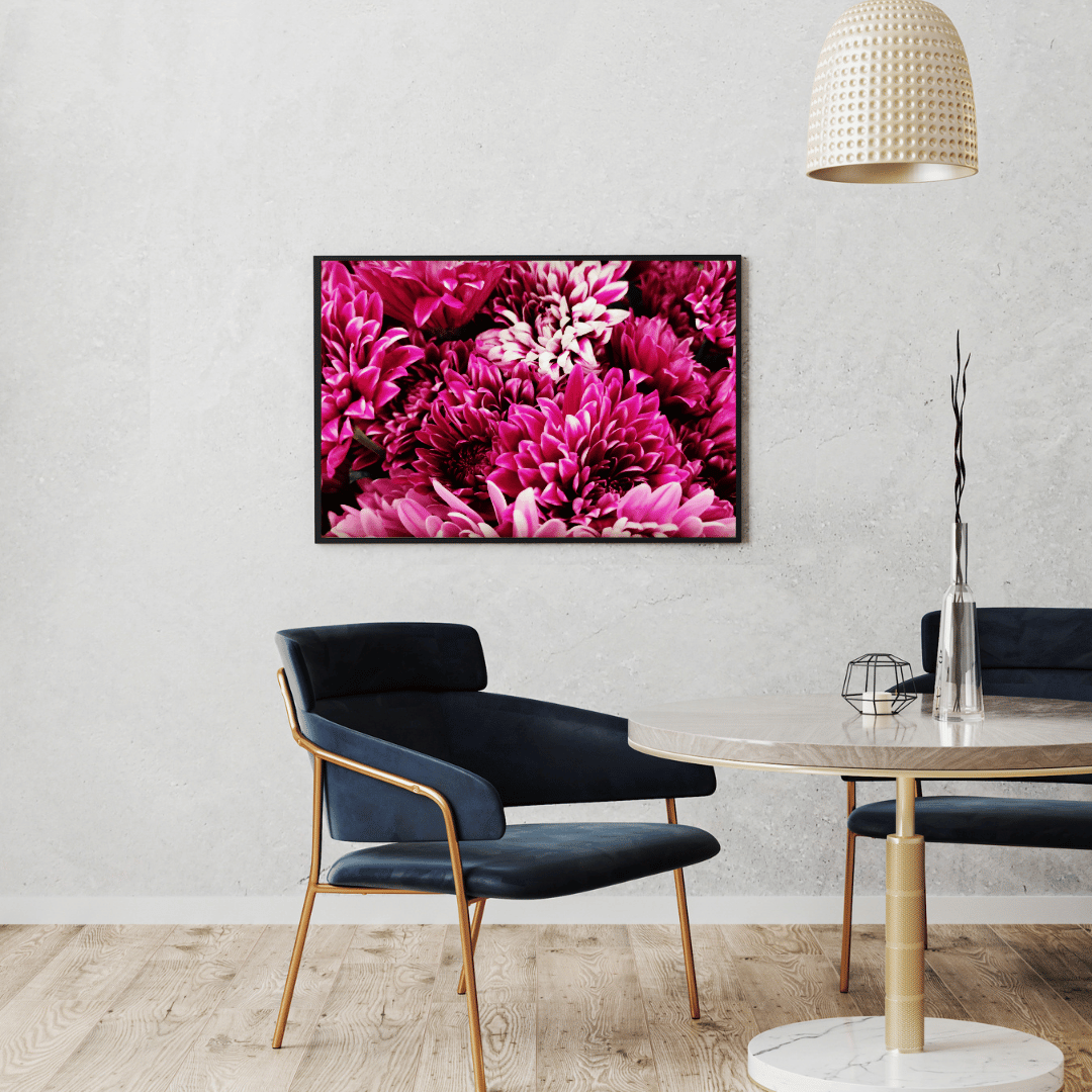 Blossom Symphony in Fuchsia HD Acrylic Photo Print