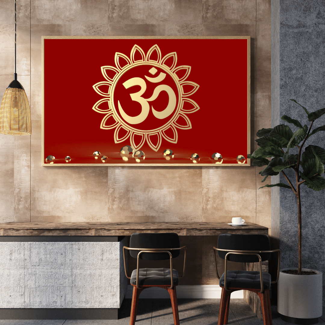 Om: The Sound of the Universe HD Acrylic Photo Print