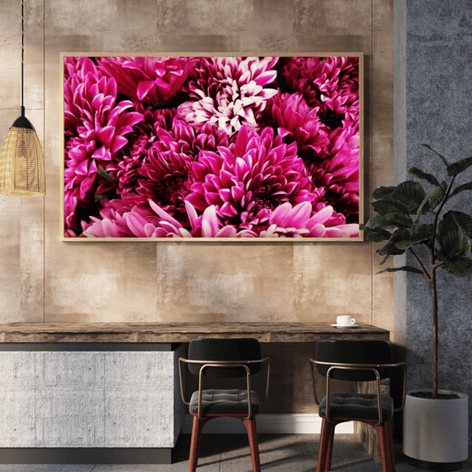 Blossom Symphony in Fuchsia HD Acrylic Photo Print