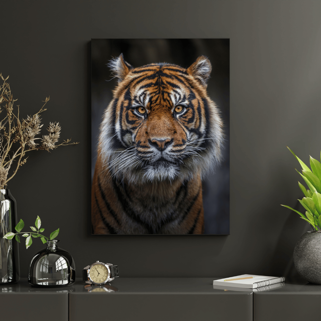 Eyes of the Wild: The Majestic Tiger HD Acrylic Photo Print