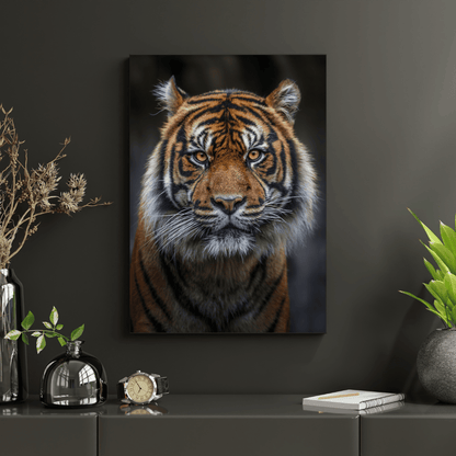 Eyes of the Wild: The Majestic Tiger HD Acrylic Photo Print