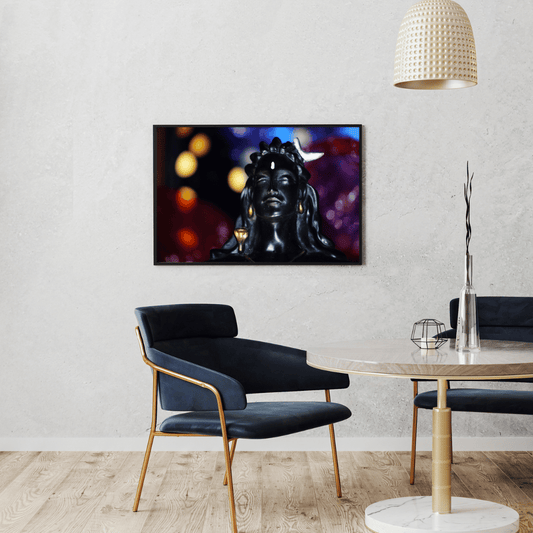Lord Shiva: The Cosmic Meditator HD Acrylic Photo Print