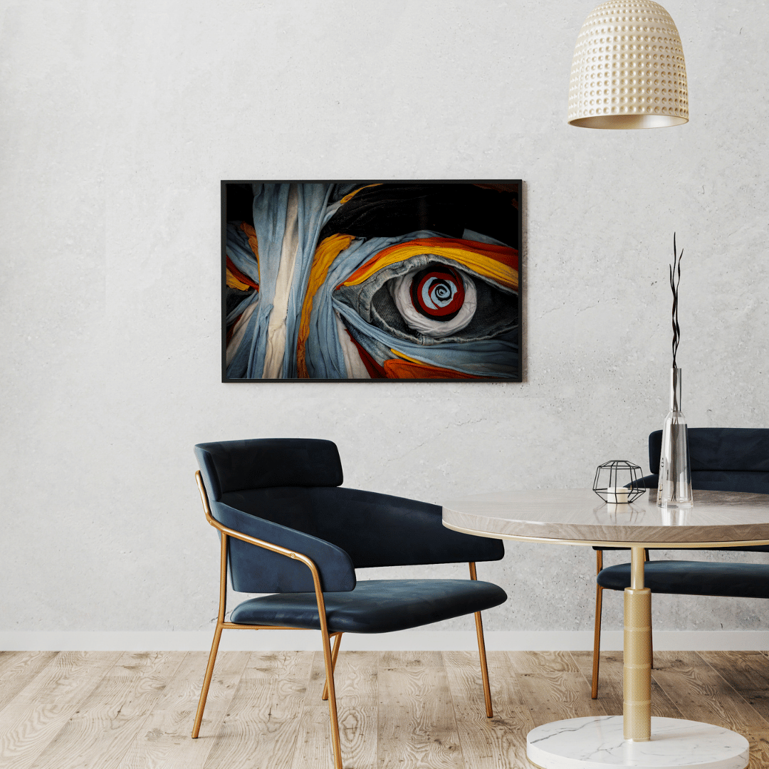 Threaded Vision Abstract Art HD Acrylic Photo Print