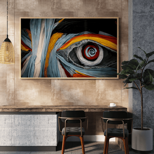 Threaded Vision Abstract Art HD Acrylic Photo Print