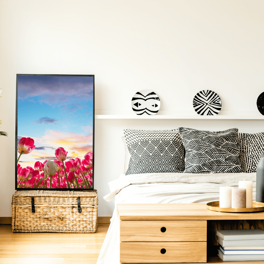 Tulip Skies at Sunset HD Acrylic Photo Print