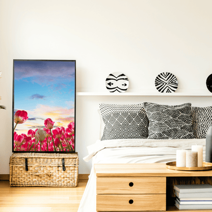 Tulip Skies at Sunset HD Acrylic Photo Print