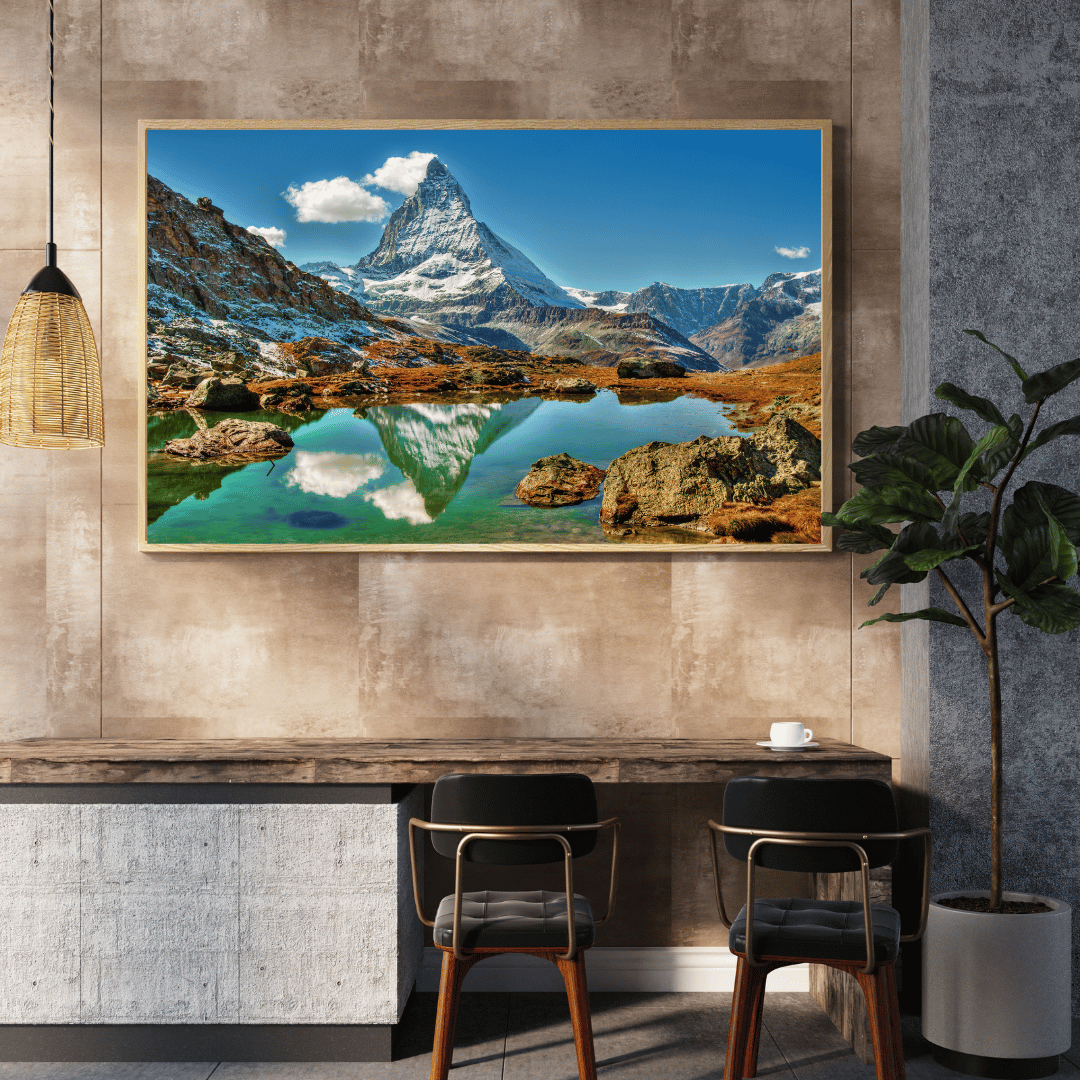 Majestic Reflections: Matterhorn Peak and Alpine Lake Acrylic Print