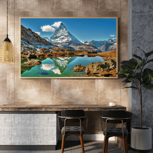 Majestic Reflections: Matterhorn Peak and Alpine Lake Acrylic Print