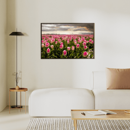 Endless Spring: Tulip Symphony HD Acrylic Photo Print