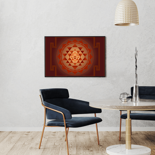 Shri Yantra: Geometry of the Divine HD Acrylic Photo Print