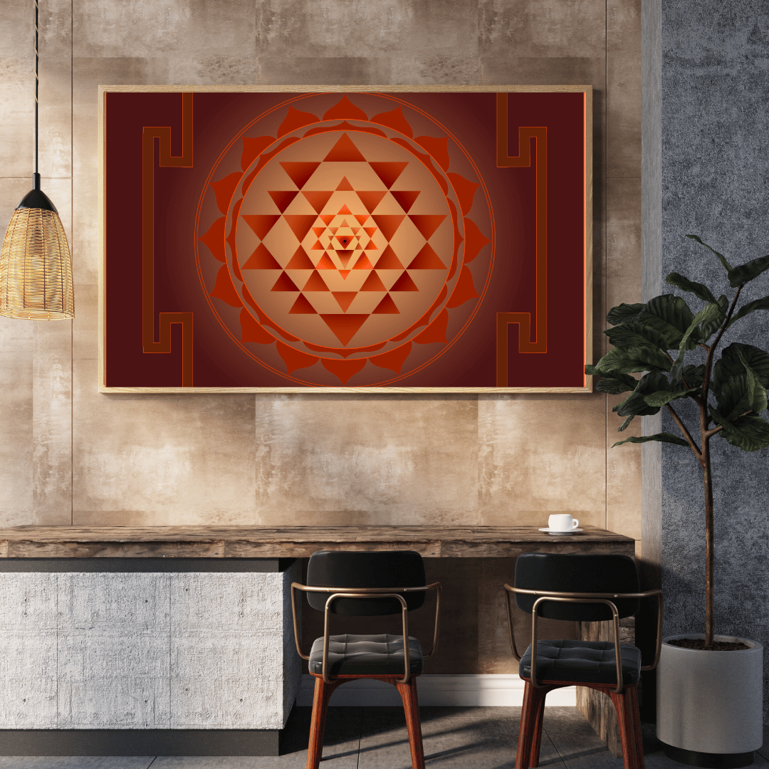 Shri Yantra: Geometry of the Divine HD Acrylic Photo Print