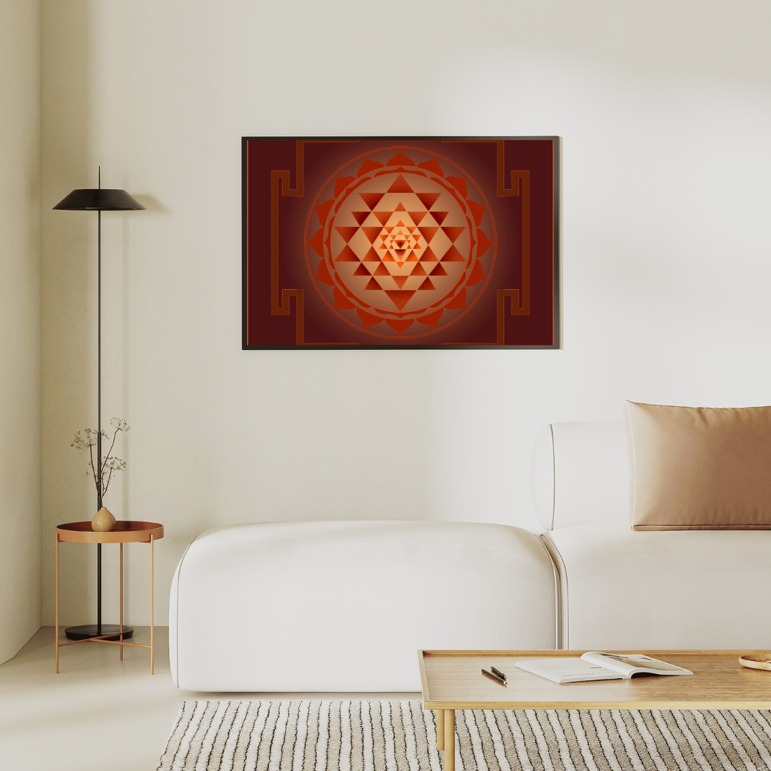 Shri Yantra: Geometry of the Divine HD Acrylic Photo Print