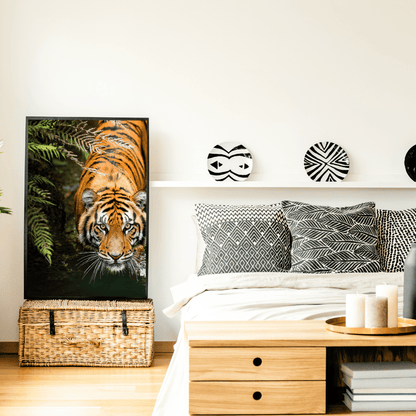 Silent Hunt: Tiger on the Prowl HD Acrylic Photo Print