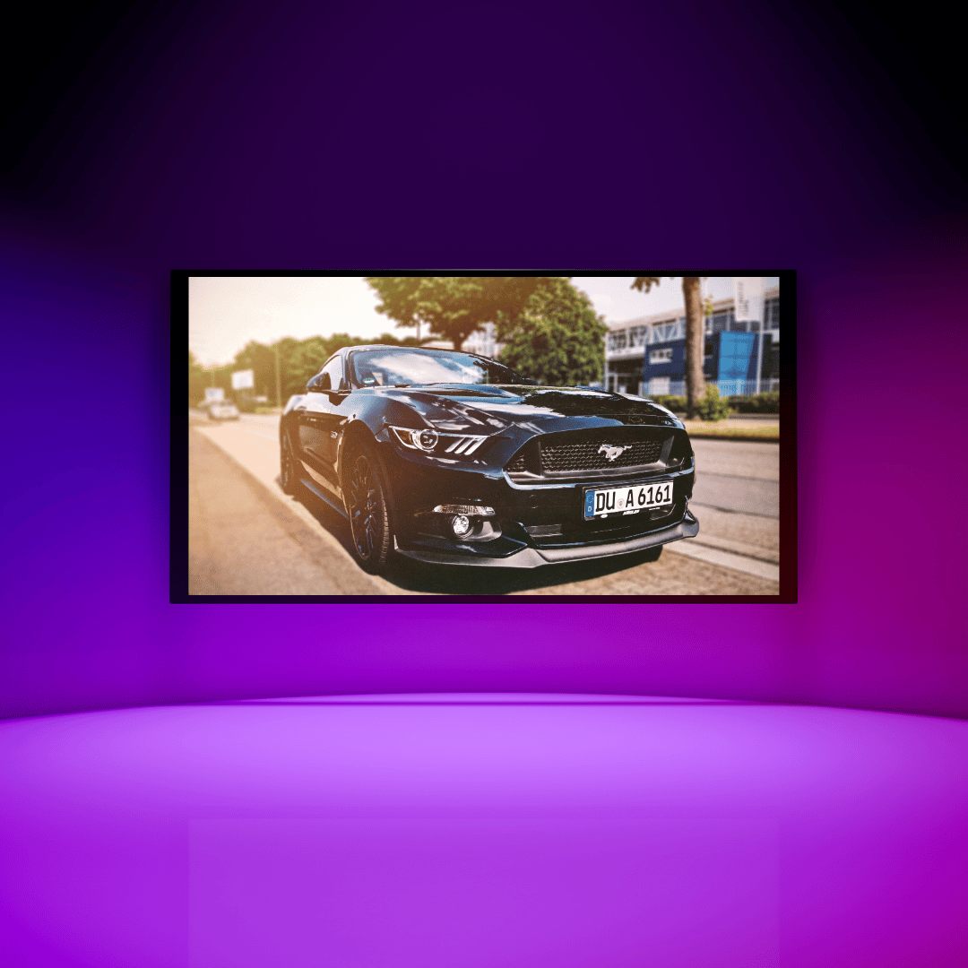Urban Alpha: Mustang Muscle Roars Acrylic Print