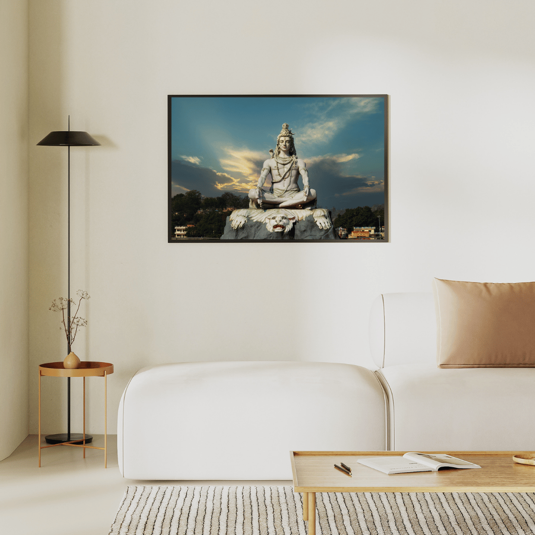 Adiyogi: The Silent Force HD Acrylic Photo Print