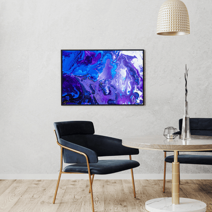 Electric Mirage Abstract Art HD Acrylic Photo Print