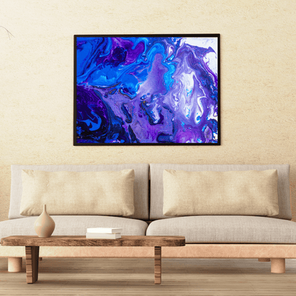Electric Mirage Abstract Art HD Acrylic Photo Print