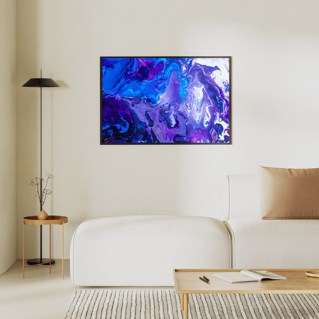 Electric Mirage Abstract Art HD Acrylic Photo Print