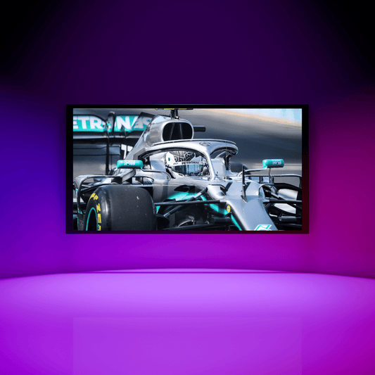 Silver Streak: Mercedes F1 Focus Acrylic Print