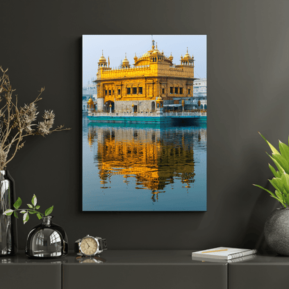 Reflection of Divinity Golden Temple Amritsar HD Acrylic Photo Print