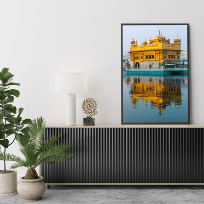 Reflection of Divinity Golden Temple Amritsar HD Acrylic Photo Print