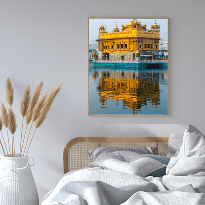 Reflection of Divinity Golden Temple Amritsar HD Acrylic Photo Print