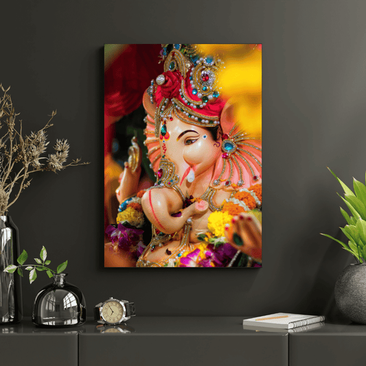 Lord Ganesha on Last Day of Festival HD Acrylic Photo Print