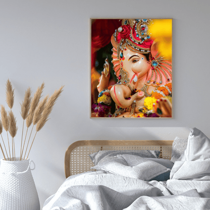 Lord Ganesha on Last Day of Festival HD Acrylic Photo Print