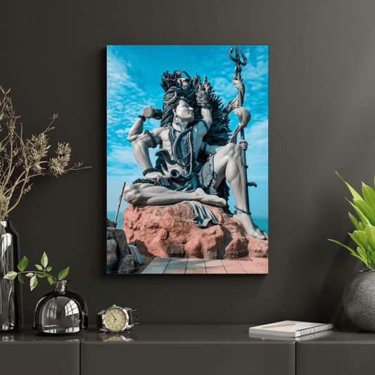 The Yogi of the Universe Lord Shiva HD Acrylic Photo Print