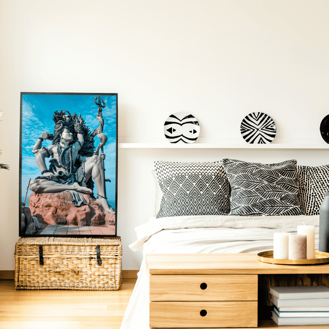 The Yogi of the Universe Lord Shiva HD Acrylic Photo Print