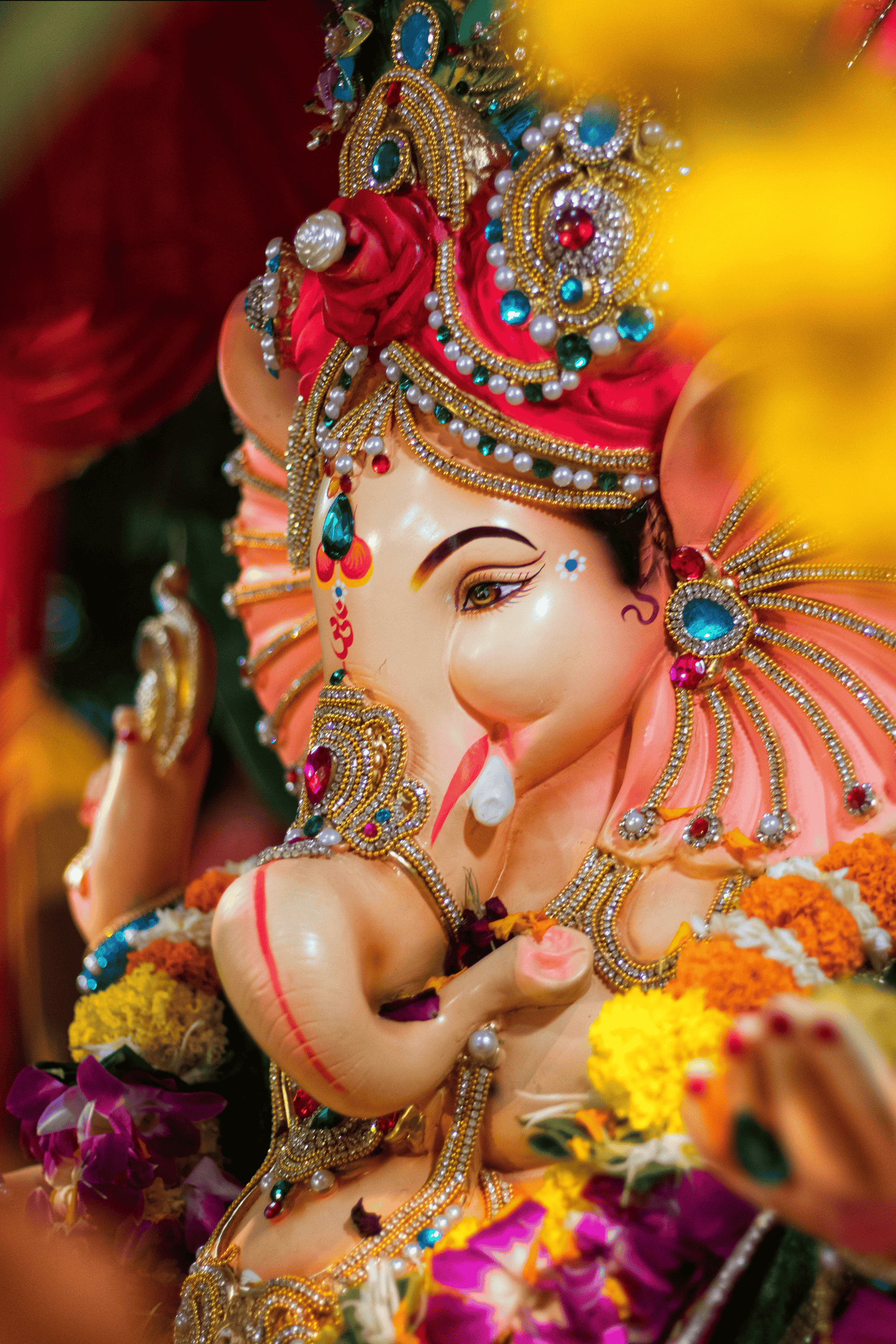 Lord Ganesha on Last Day of Festival HD Acrylic Photo Print